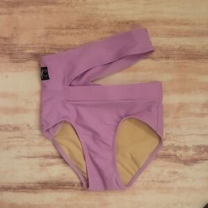 Lavender High-Waisted Bikini Bottoms